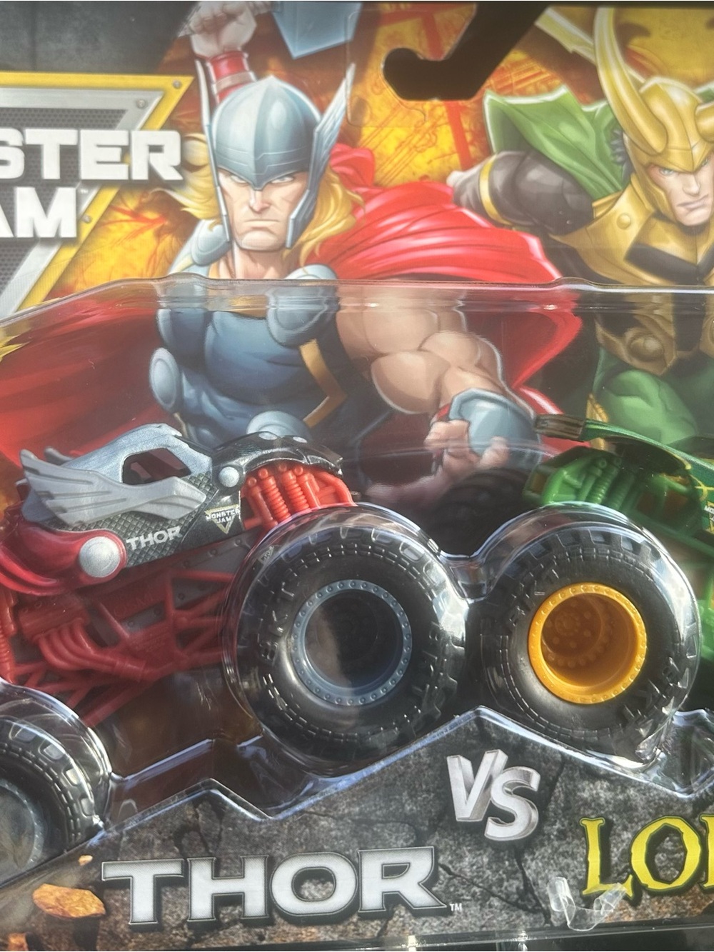 Monster truck 2pk Thor vs Loki